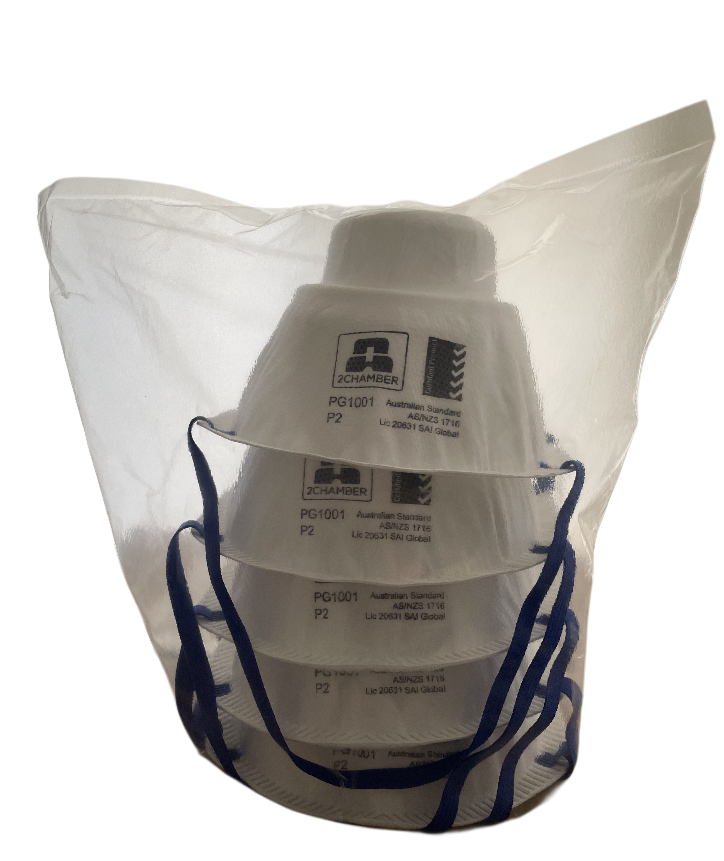 2Chamber P2 Respirator - 5 Pack - Image 2